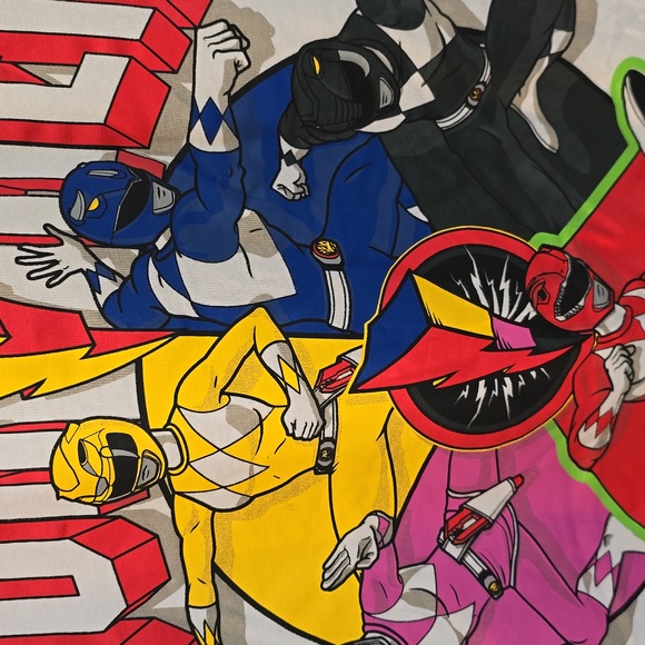 Reebok Mighty Morphin Power Rangers cotton tee, Rare Find - Picture 6 of 11